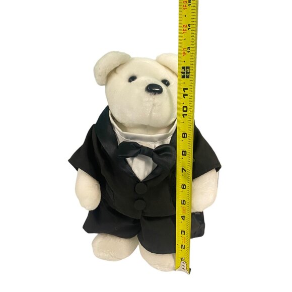 Build-A-Bear Workshop Tuxedo Outfit & White Bear - Picture 10 of 16